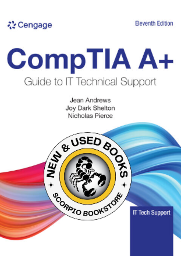 *PRE-ORDER, APPROX 4-6 BUSINESS DAYS* Bundle: CompTIA A+ Guide to IT Technical Support, 11th Edition + MindTap, 2 terms Printed Access Card by Jean Andrews 9780357879603