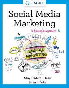 *PRE-ORDER, APPROX 4-6 BUSINESS DAYS* Social Media Marketing 3rd Edition by Debra Zahay 9780357516188