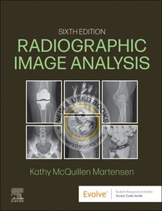 *PRE-ORDER, APPROX 2-3 BUSINESS DAYS* Radiographic Image Analysis 6th Edition by Kathy McQuillen Martensen 9780323930697