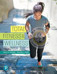 *PRE-ORDER, APPROX 4-6 BUSINESS DAYS* Total Fitness and Wellness by Scott Powers 9780134988436