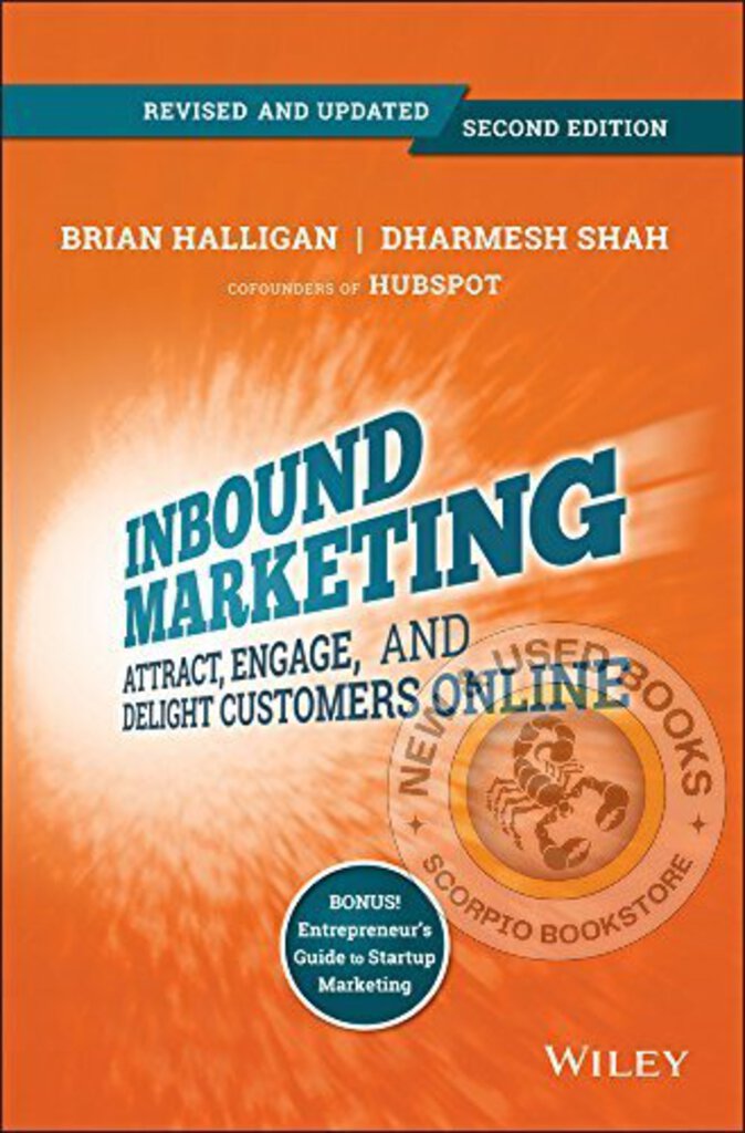 *PRE-ORDER, APPROX 7-10 BUSINESS DAYS* Inbound Marketing by Brian Halligan 9781118896655