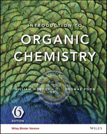 *PRE-ORDER, APPROX 7-10 BUSINESS DAYS* Introduction to Organic Chemistry 6th Edition LOOSELEAF by William H. Brown 9781119106968