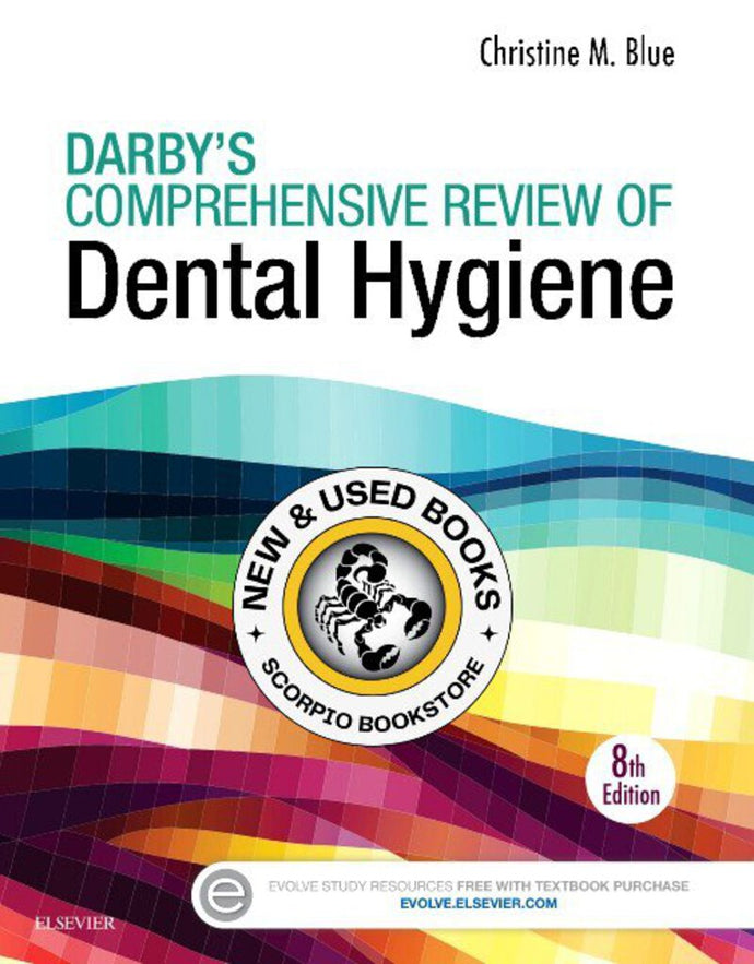 Darby's Comprehensive Review of Dental Hygiene 8th Edition by Christine M. Blue 9780323316712 (USED:GOOD) *AVAILABLE FOR NEXT DAY PICK UP* *w600