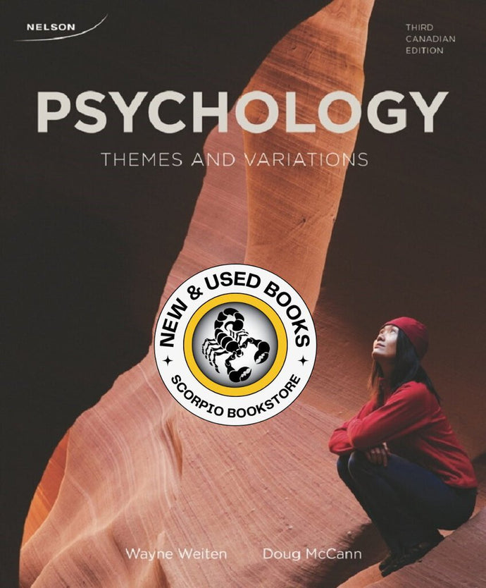 Psychology 3rd Edition by Wayne Weiten 9780176503734 (USED:ACCEPTABLE; pen markings + writings) *D36