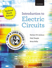 Load image into Gallery viewer, Introduction to Electric Circuits Updated 9th Edition + LAB MANUAL by Herbert W. Jackson 9780199020485 (USED:VERYGOOD; workbook has pen writings) *89d
