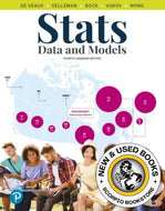 *PRE-ORDER, APPROX 4-6 BUSINESS DAYS* Stats Data and Models 4th Canadian Edition by De Veaux 9780135761489