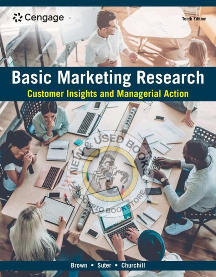 Basic Marketing Research 10th Edition by Tom J. Brown 9780357901847 *23b *SAN [ZZ]