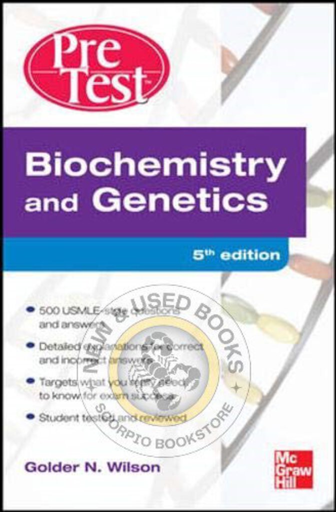 Biochemistry and Genetics 4th Edition by Golder Wilson 9780071623483 (USED:GOOD) *D15