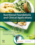*PRE-ORDER, APPROX 2-4 BUSINESS DAYS* Nutritional Foundations and Clinical Applications 8th Edition by Michele Grodner 9780323810241