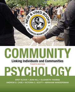 *PRE-ORDER, APPROX 7-10 BUSINESS DAYS* Community Psychology 4th Edition by Bret Kloos 9781433830594