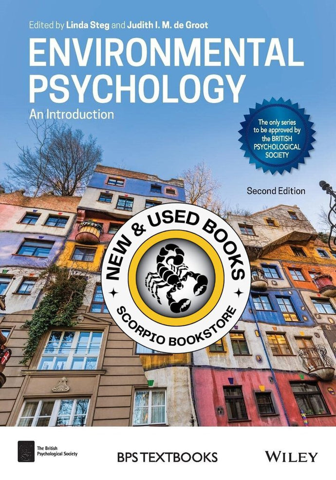 *PRE-ORDER, APPROX 7-10 BUSINESS DAYS* Environmental Psychology 2nd Edition by Linda Steg 9781119241089