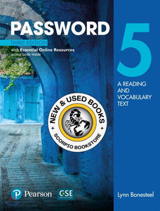 *PRE-ORDER, APPROX 4-6 BUSINESS DAYS* Password 5 3rd Edition by Lynn Bonesteel 9780134399393
