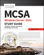 *PRE-ORDER, APPROX 7-10 BUSINESS DAYS* MCSA Windows Server 2016 Complete Study Guide 2nd Edition by William Panek 9781119359340 [ZZ]