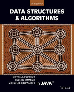 *PRE-ORDER APPROX 7 BUSINESS DAYS* Data Structures and Algorithms in Java 6th Edition by Goodrich 9781118771334