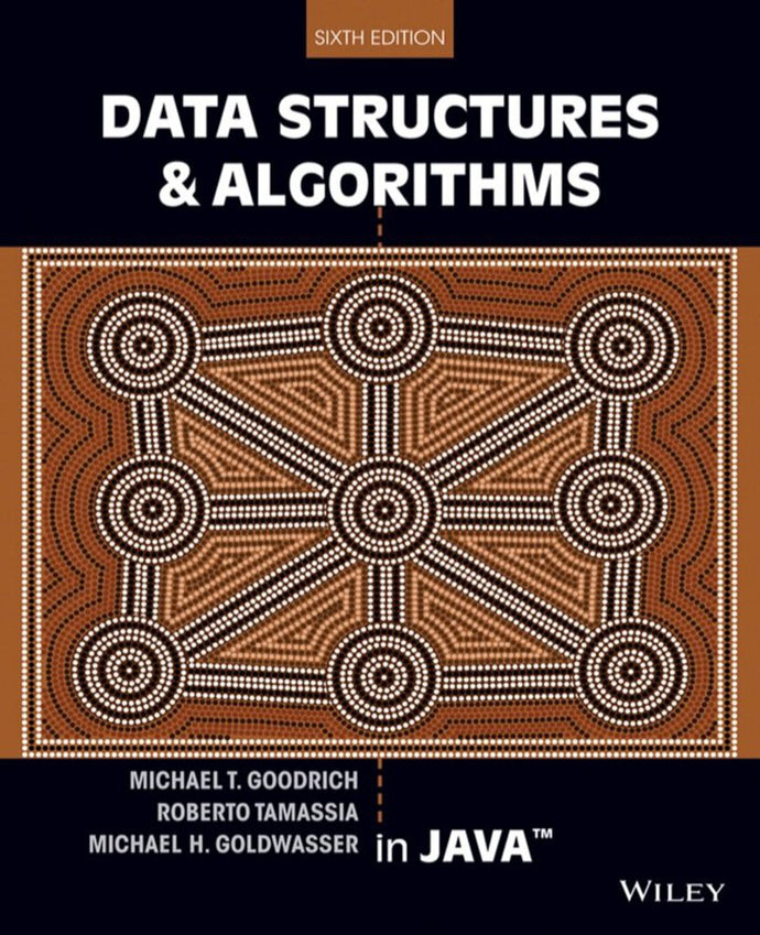 *PRE-ORDER APPROX 7 BUSINESS DAYS* Data Structures and Algorithms in Java 6th Edition by Goodrich 9781118771334