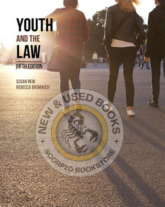 Youth and the Law 5th Edition by Susan Reid 9781774624586 *130a