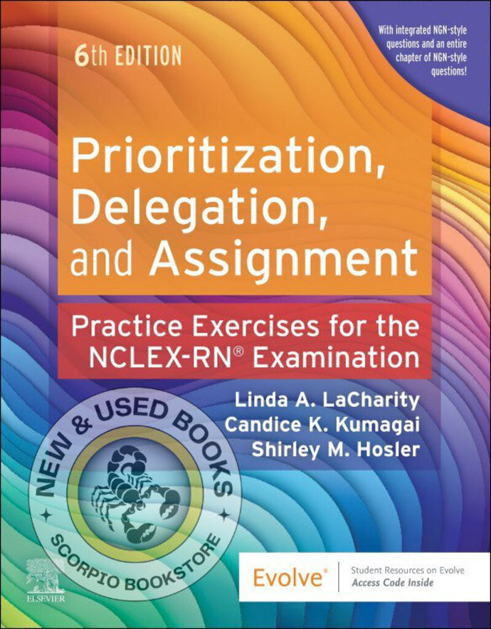 *PRE-ORDER, APPROX 2-3 BUSINESS DAYS* Prioritization, Delegation, and Assignment 6th edition by Linda A. LaCharity 9780443112638