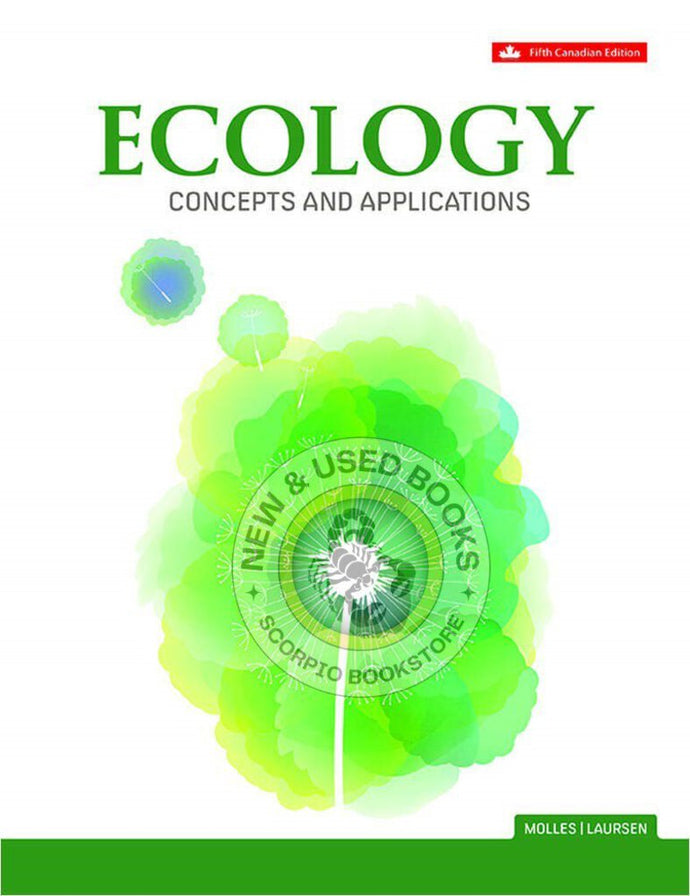 Ecology Concepts And Applications 5th Edition By Manuel C. Molles 9781260065817 *123e *SAN [ZZ]