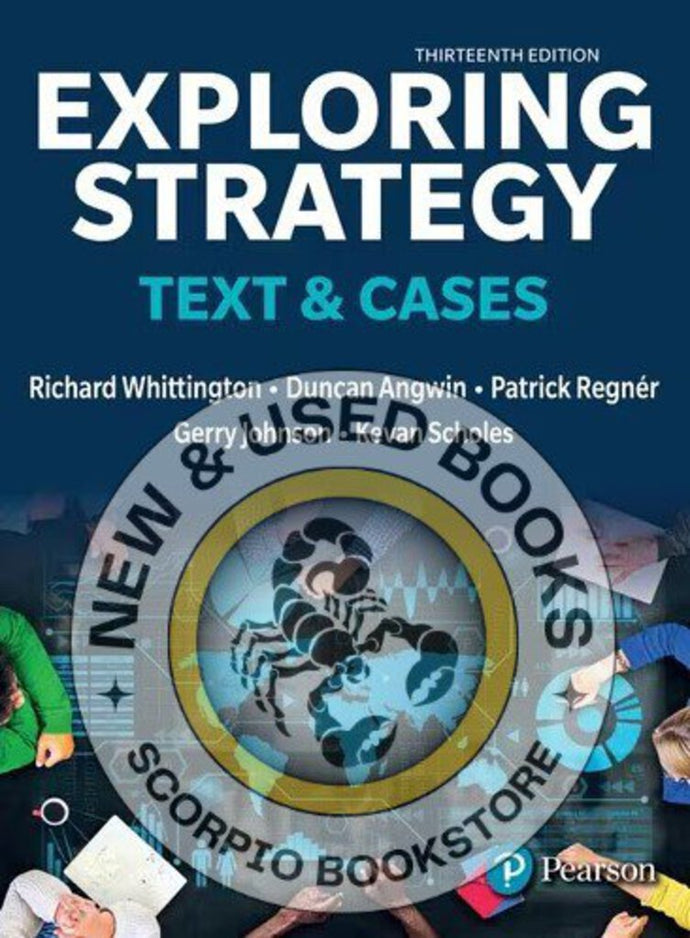 *PRE-ORDER, APPROX 4-6 BUSINESS DAYS* Exploring Strategy Text and Cases 13th edition by Richard Whittington 9781292428741 *99g