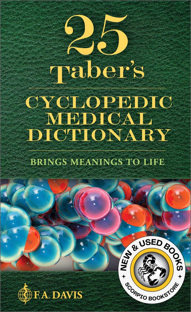 *PRE-ORDER, APPROX 2-3 BUSINESS DAYS* Taber's Cyclopedic Medical Dictionary 25th edition by Donald Venes 9781719650670