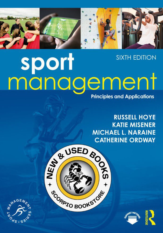 *PRE-ORDER, APPROX 7-14 BUSINESS DAYS, print-on-demand* Sport Management 6th Edition by Russell Hoye 9781032109640