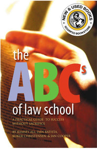 *PRE-ORDER, APPROX 4-6 BUSINESS DAYS* The ABCs of Law School by Ramsay Ali 9781552210659