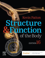 Structure and Function of the Body 16th edition by Kevin Patton 9780323597791 (USED:GOOD; highlights) *68a