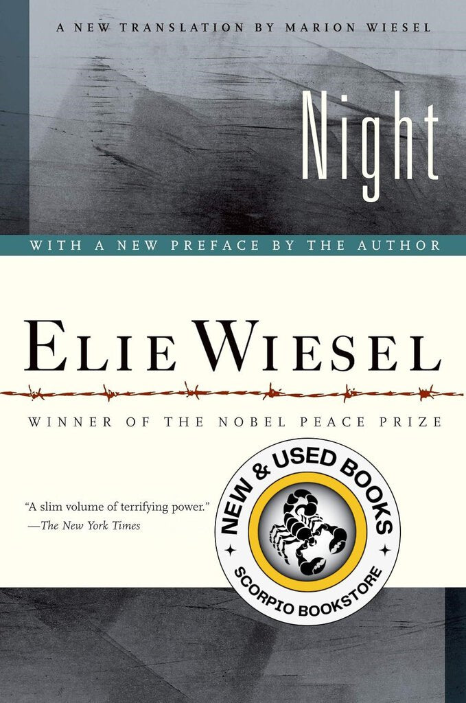 Night by Elie Wiesel 9780374500016 (USED:VERYGOOD) *48ba