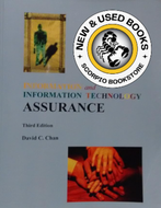 Information and Information Technology Assurance 3rd Edition by David C. Chan 9781550146059 (USED:GOOD:some wear) *A74 [ZZ]