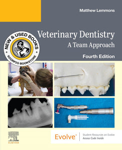 *PRE-ORDER, APPROX 2-3 BUSINESS DAYS* Veterinary Dentistry A Team Approach 4th edition by Elsevier 9780443117107