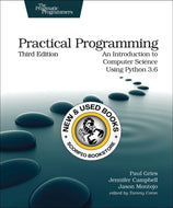 Practical Programming 3rd Edition by Paul Gries 9781680502688 (USED:VERYGOOD) *73e