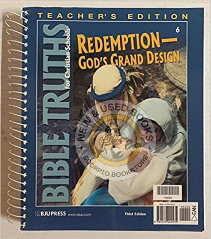 Redemption: God's Grand Design 3rd Edition Teacher's Edition 9781579245535 (USED:GOOD) *AVAILABLE FOR NEXT DAY PICK UP* Z7 [ZZ]