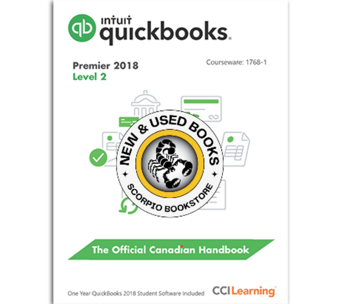 QuickBooks Premier 2018 Level 2 by CCI 9781553325345 (USED:VERYGOOD) *52d