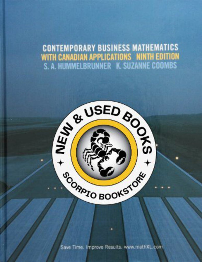Contemporary Business Mathematics 9th Edition by S. A. Hummelbrunner 9780136118411 (USED:GOOD) *A72 [ZZ]