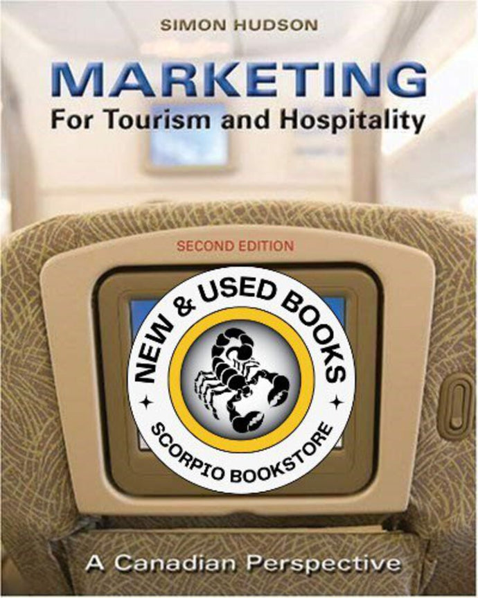 Marketing for Tourism and Hospitality 2nd Edition by Simon Hudson 9780176440473 (USED:ACCEPTABLE,writing,highlights) *AVAILABLE FOR NEXT DAY PICK UP* *b27