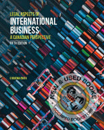 Legal Aspects of International Business A Canadian Perspective 5th Edition by Evguenia Iskra 9781774626085 *130c [ZZ] *SAN