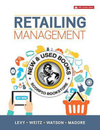 Retailing Management 5th Canadian Edition by Levy 9781259269202 *125a *SAN [ZZ]