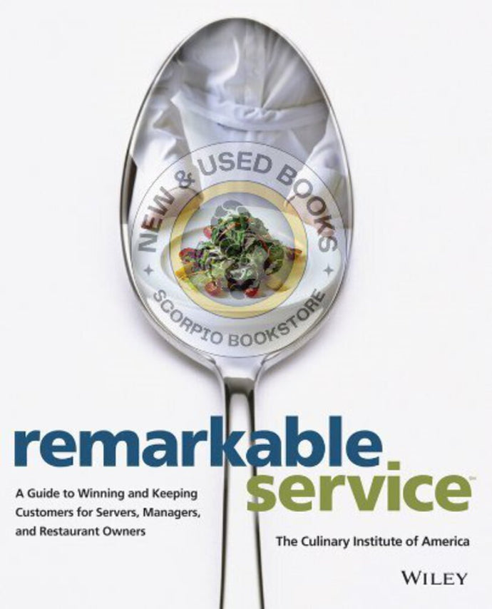 Remarkable service by The Culinary Institute of America 9780470197400 (USED:GOOD) *AVAILABLE FOR NEXT DAY PICK UP* *Z14 [ZZ]