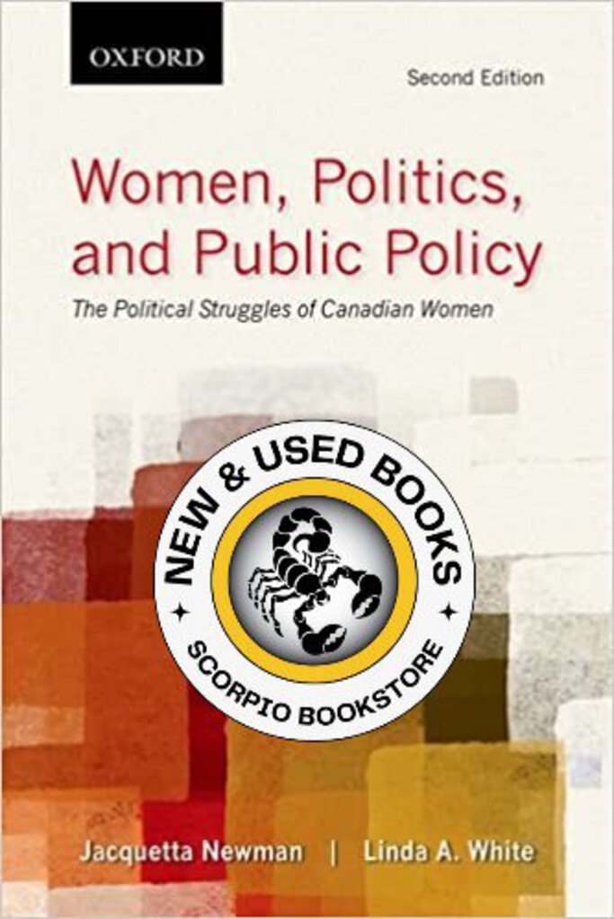Women Politics and Public Policy 2nd Canadian edition by Newman 9780195432497 (USED:ACCEPTABLE) *AVAILABLE FOR NEXT DAY PICK UP* *Z5 [ZZ]