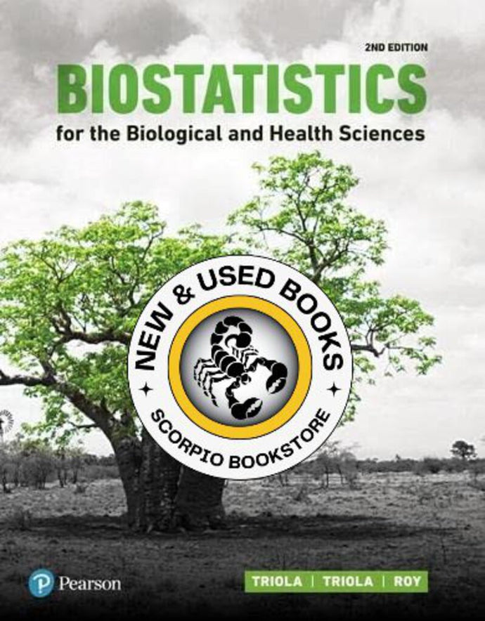 Biostatistics for the Biological and Health Sciences 2nd Edition by Triola 9780134039015 (USED:GOOD) *103a [ZZ]