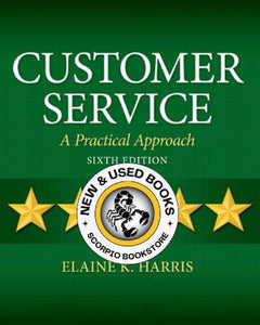 *PRE-ORDER, APPROX 7-14 BUSINESS DAYS, made-on-demand* Customer Service 6th edition by Elaine Harris 9780132742399