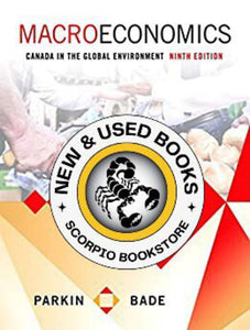 Macroeconomics 9th Edition by Michael Parkin LOOSELEAF 9780133907056 *AVAILABLE FOR NEXT DAY PICK UP* *Z31 *SAN [ZZ]