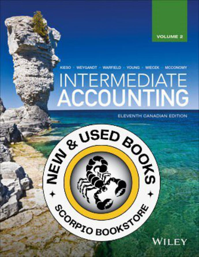 Intermediate Accounting 11th Canadian Edition Volume 2 by Kieso 9781119048541 (USED:GOOD) *BC1