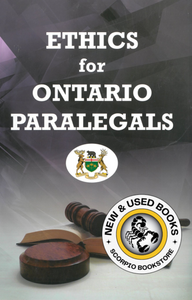 Ethics for Ontario Paralegals 9780995245310 (USED:ACCEPTABLE, contains writing/markings) *A13 [ZZ]