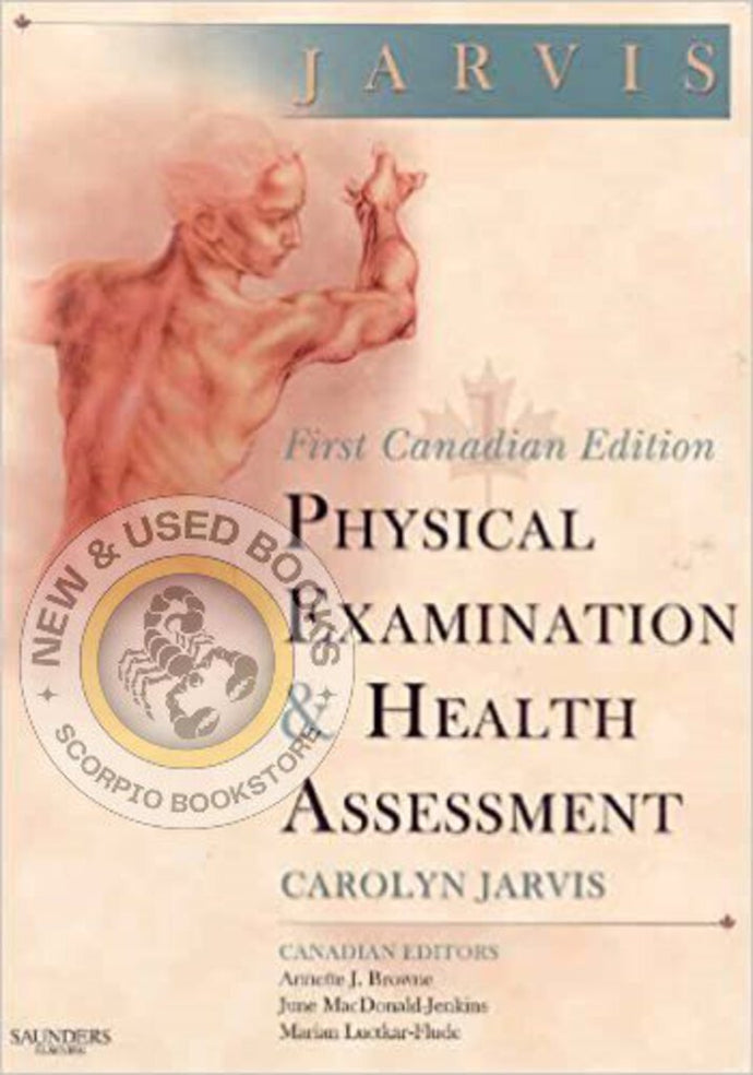 Physical Examination and Health Assessment by Carolyn Jarvis 9781897422182 (USED:GOOD) *AVAILABLE FOR NEXT DAY PICK UP* *Z35 [ZZ]