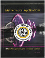 Mathematical Applications 11th Edition by Ronald Harshbarger 9781305108042 (USED:GOOD) *AVAILABLE FOR NEXT DAY PICK UP* *Z42 [ZZ]
