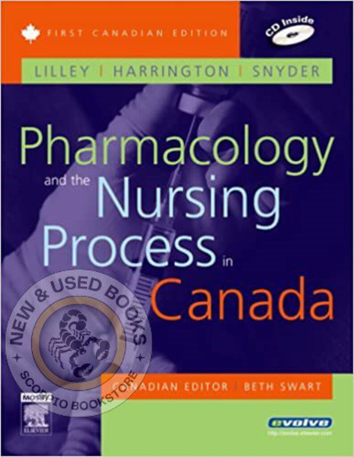 Pharmacology and the Nursing Process in Canada 1st Canadian Edition by Lilley 9780779699711 (USED:GOOD) *AVAILABLE FOR NEXT DAY PICK UP* *Z39 [ZZ]