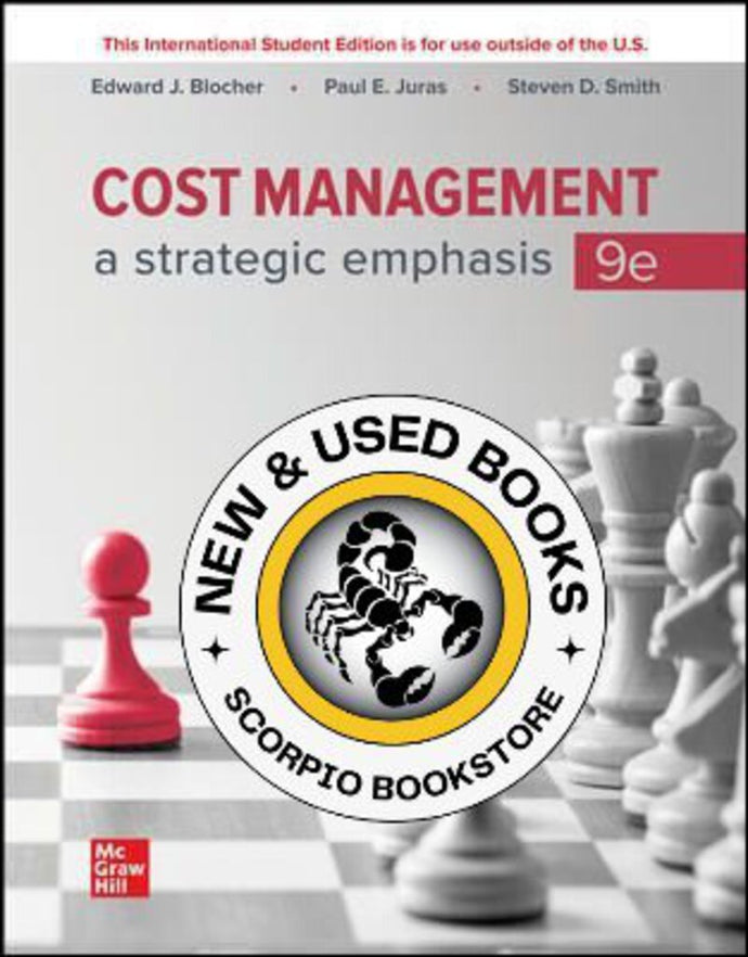 Cost Management 9th Edition by Edward J. Blocher 9781265714550 (USED:LIKENEW) *128g [ZZ]