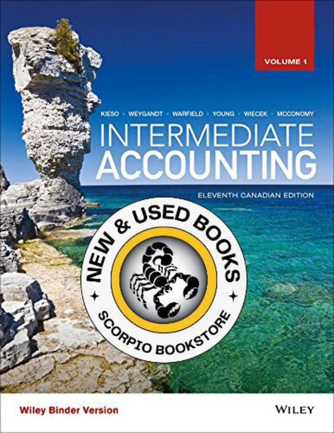 Intermediate Accounting 11th Canadian Edition Volume 1 Looseleaf by Kieso 9781119243687 (USED:ACCEPTABLE; unbinded) *AVAILABLE FOR NEXT DAY PICK UP* *Z69 [ZZ]
