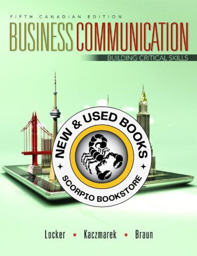 Business Communication 5th Edition by Braun Locker 9780071051163 (USED:ACCEPTABLE) *AVAILABLE FOR NEXT DAY PICK UP* *Z227 [ZZ]